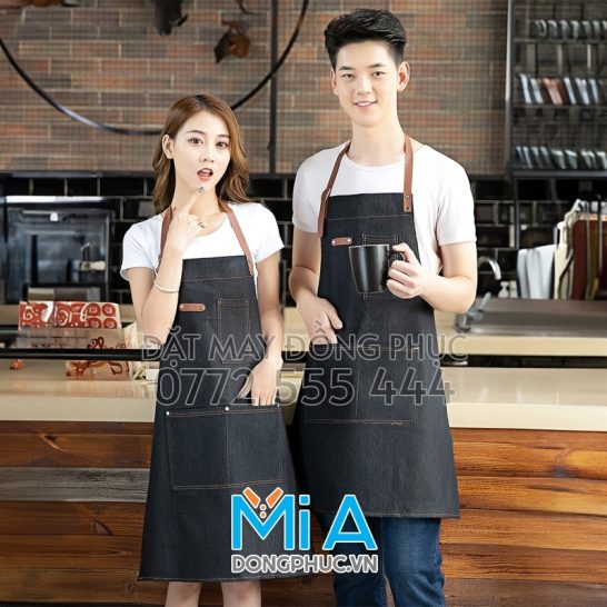 Thêu tạp dề làm bánh tại Ninh Bình