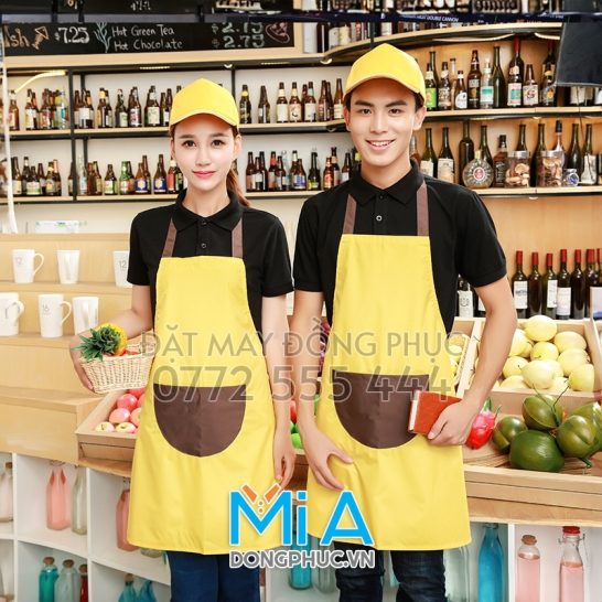 In tạp dề quán ăn ngay Ninh Thuận