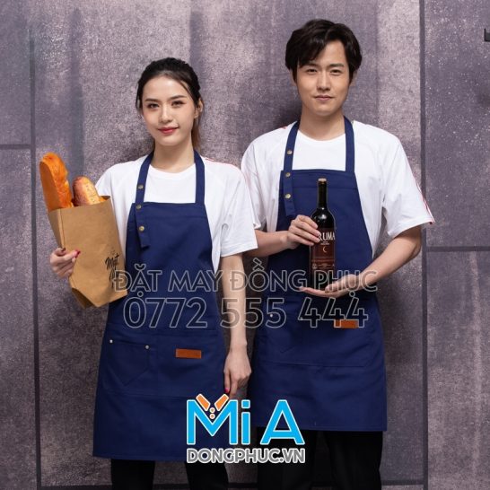 Xưởng thêu tạp dề quán cà phê ngay Lai Châu