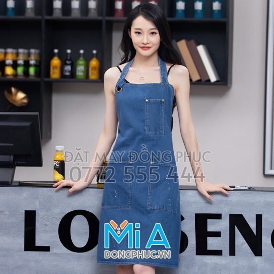 In tạp dề làm bánh ngay Điện Biên