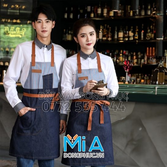 Thêu tạp dề chống thấm nước ngay Bình Định