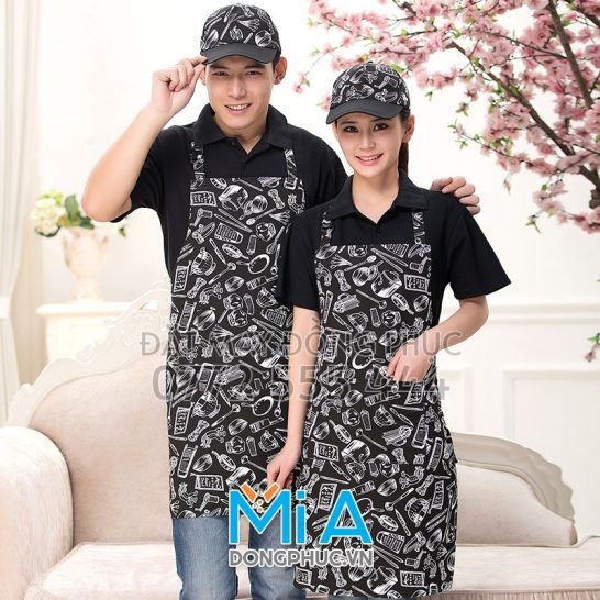 May tạp dề pha chế ngay Lâm Đồng