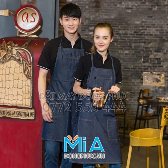 In tạp dề quán cà phê ở Hà Tĩnh