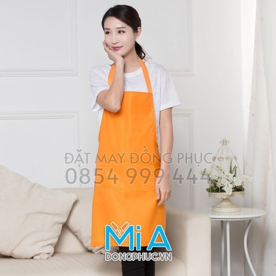 Thêu tạp dề bếp ngay Sơn La