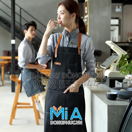 Thêu tạp dề quà tặng tại Tây Ninh