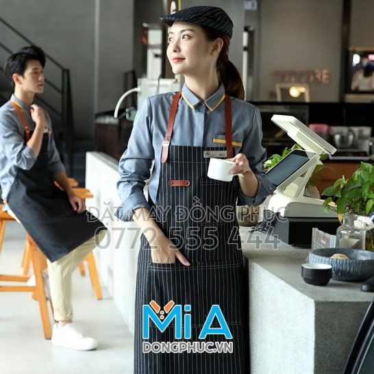 May tạp dề ngắn ngay Điện Biên