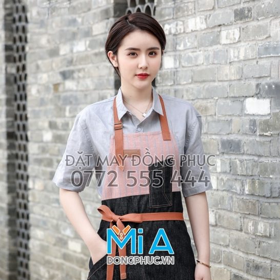 In tạp dề dài ngay Ninh Thuận