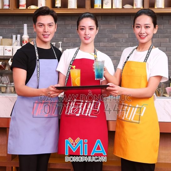 May tạp dề nấu ăn ngay Vĩnh Long