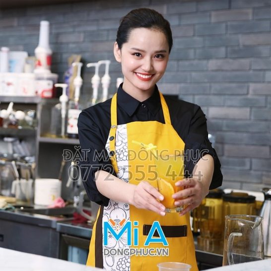 May tạp dề pha chế ở Thái Nguyên