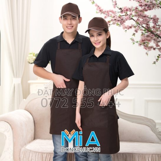 In tạp dề phục vụ gần Bến Tre