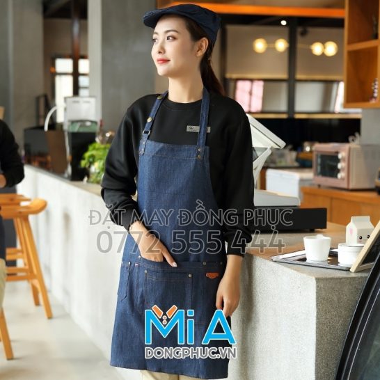 Xưởng thêu tạp dề pha chế ở Cà Mau