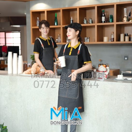 Thêu tạp dề đeo cổ ở Bình Dương