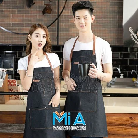 Tạp dề dài đeo cổ 174
