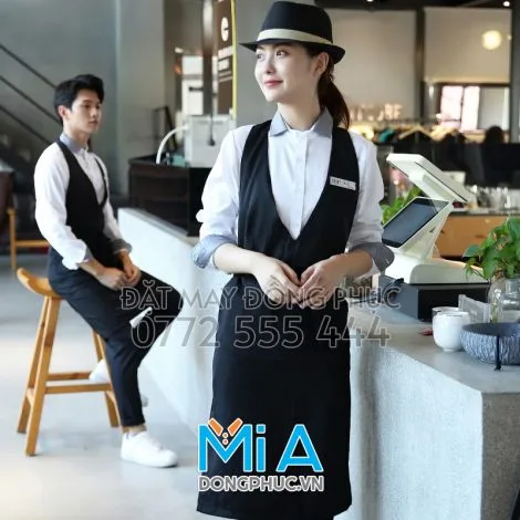 Tạp dề dài đeo cổ 178