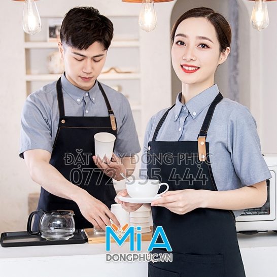 In tạp dề trà sữa gần Đắk Nông