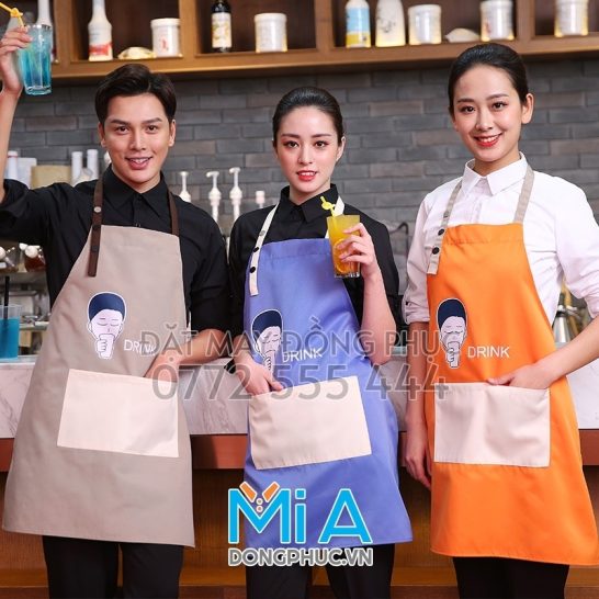 Xưởng thêu tạp dề nấu ăn tại TpHCM