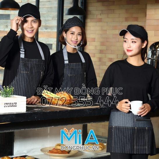 In tạp dề trà sữa ở Trà Vinh