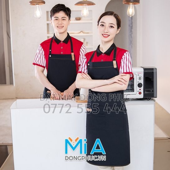 May tạp dề phục vụ gần Hà Tây