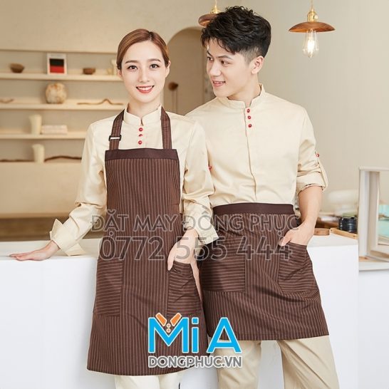 Xưởng thêu tạp dề ngắn ở Quảng Trị