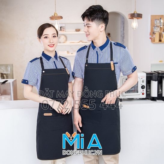 In tạp dề làm nail ở Bình Thuận