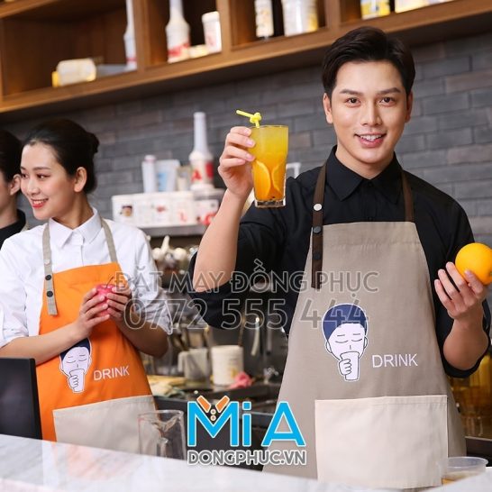 In tạp dề chống thấm nước gần Bạc Liêu