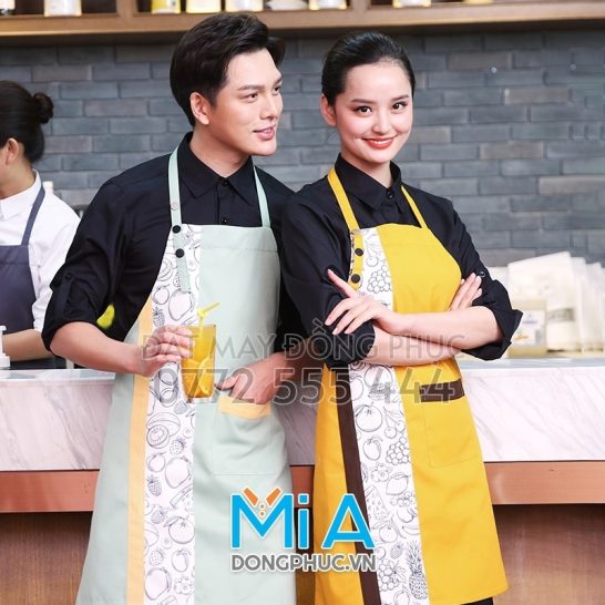 Xưởng thêu tạp dề làm bánh ở Kon Tum