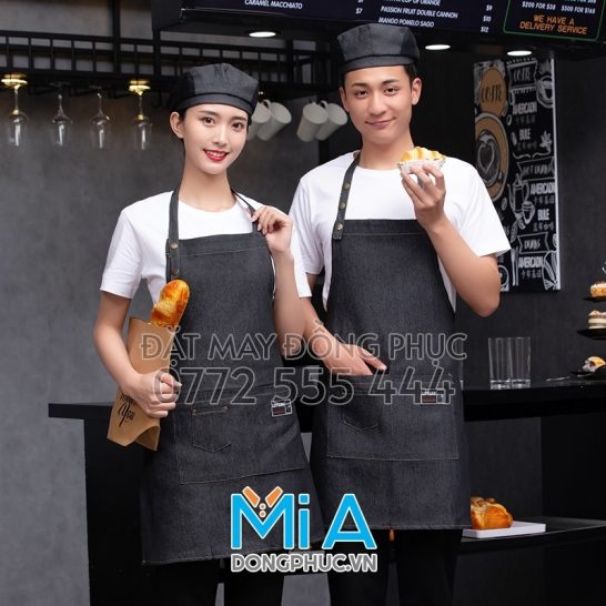 Tạp dề quán cà phê ở Trà Vinh