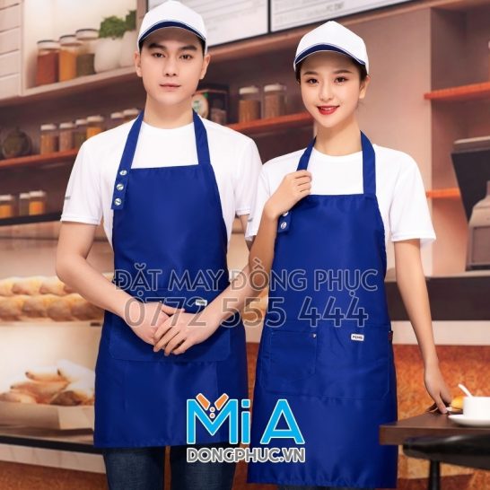 In tạp dề tiệm nail ngay Cần Thơ