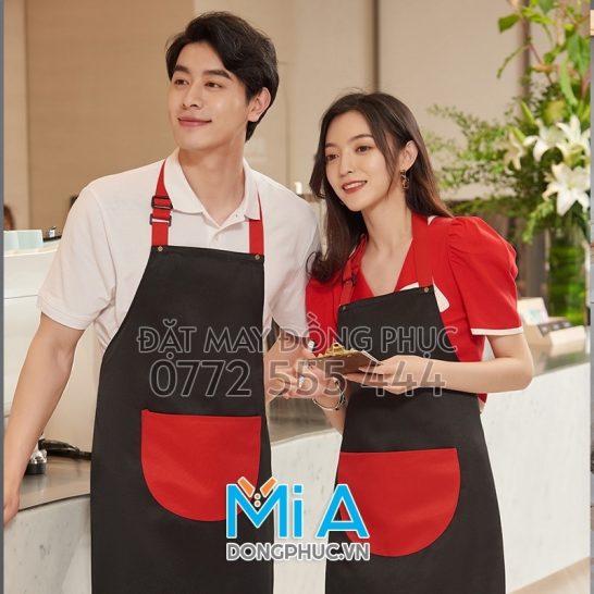 In tạp dề đồng phục ngay Quảng Ninh