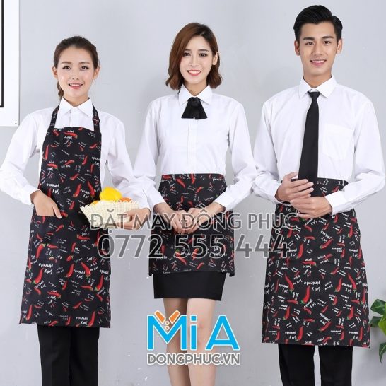 Tạp dề đeo eo tại Thái Bình