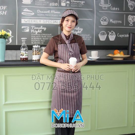In tạp dề trà sữa ngay Cao Bằng