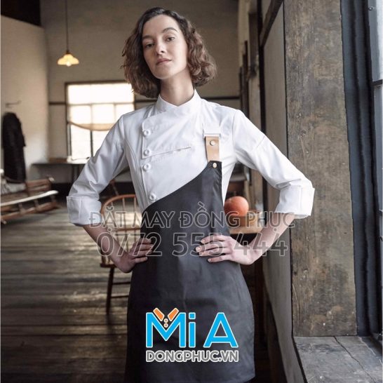 Xưởng thêu tạp dề đồng phục ngay Lai Châu