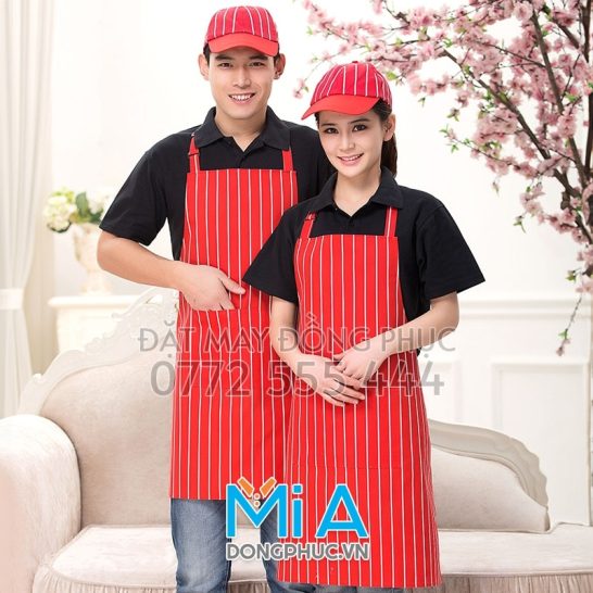 Xưởng thêu tạp dề làm bánh tại Đồng Tháp