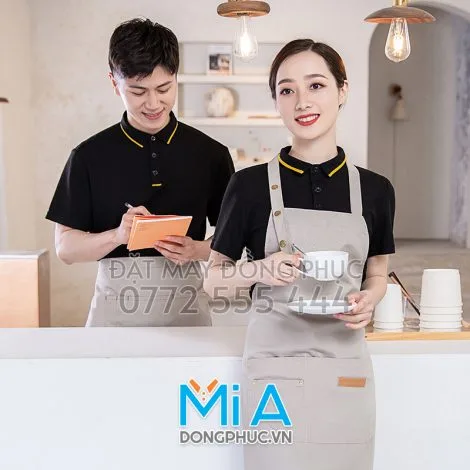 Tạp dề dài đeo cổ 429