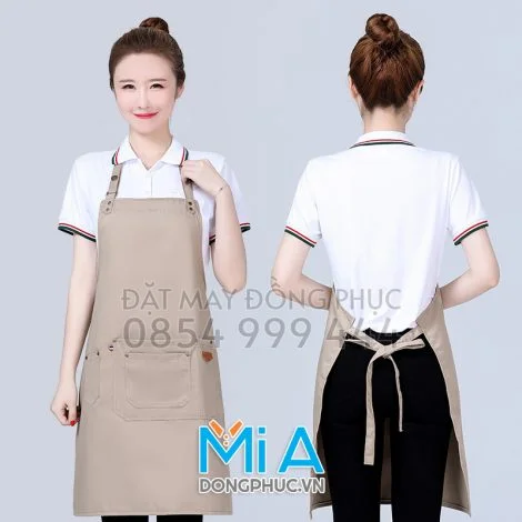 Tạp dề dài đeo cổ 432