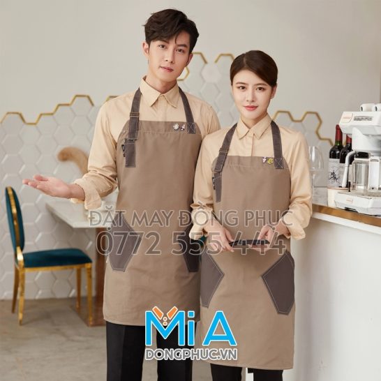 May tạp dề bếp tại Bình Dương