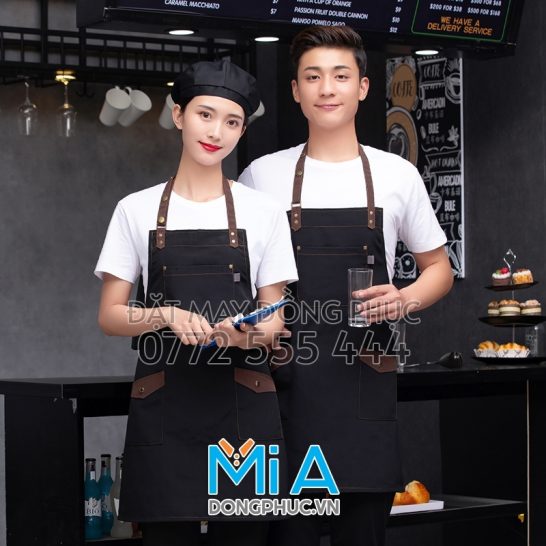 Xưởng thêu tạp dề quán cà phê ngay Ninh Bình