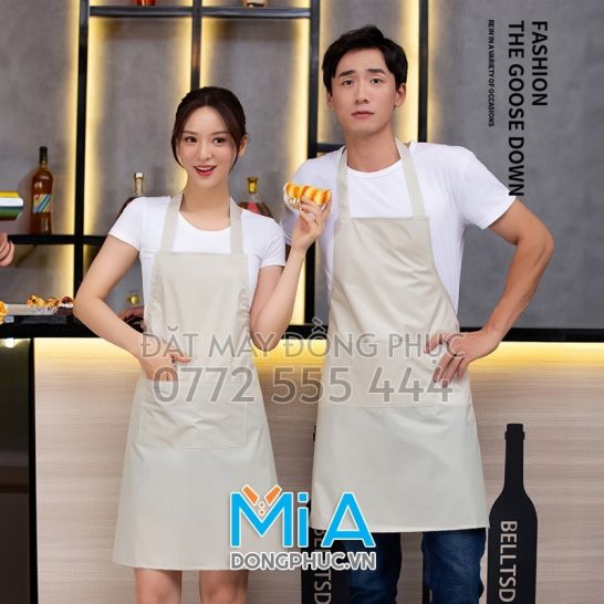Xưởng thêu tạp dề ngắn tại Hà Tây