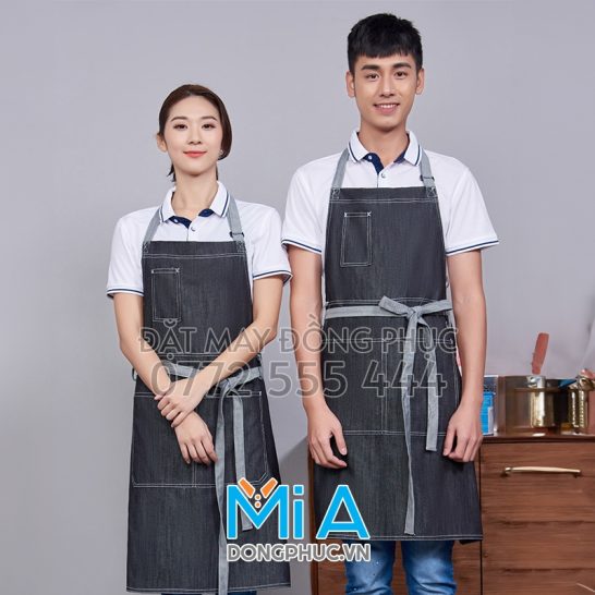 In tạp dề tiệm nail tại Lạng Sơn