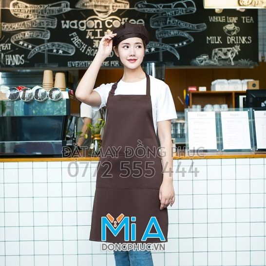 In tạp dề đeo eo ngay Quảng Ngãi
