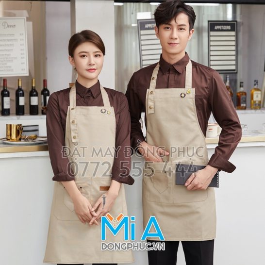 May tạp dề dài tại Hưng Yên