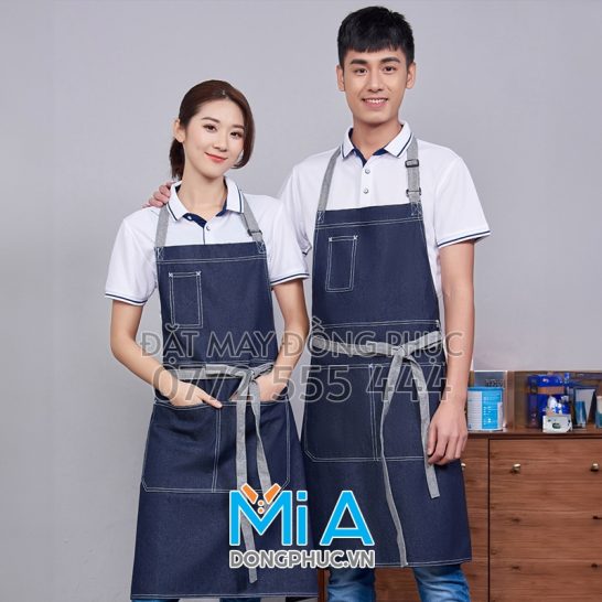 May tạp dề pha chế gần Điện Biên