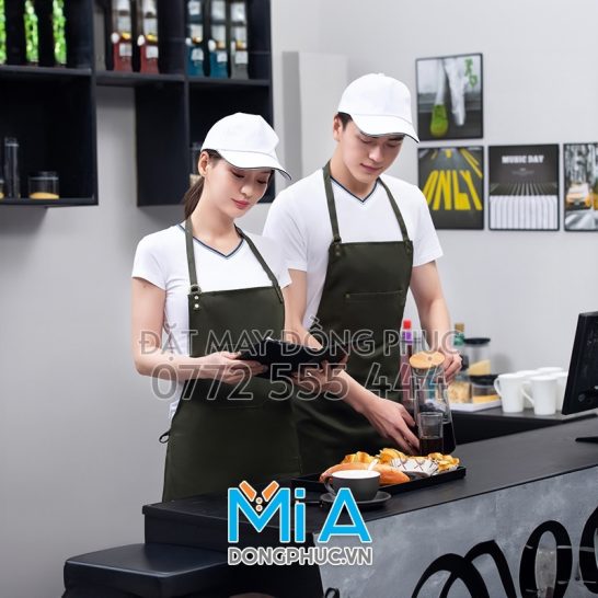 In tạp dề chống thấm nước tại Cà Mau