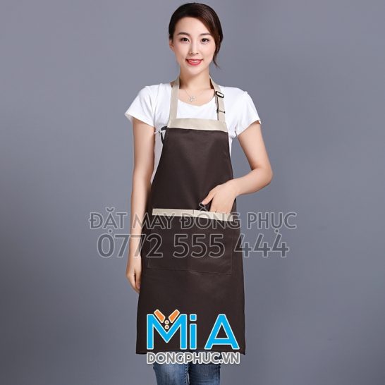 Xưởng thêu tạp dề đeo eo ngay Tiền Giang