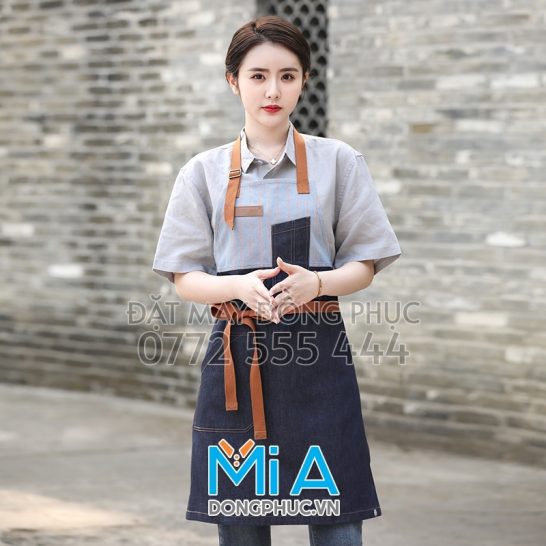 Xưởng thêu tạp dề quán cà phê ngay Bắc Kạn