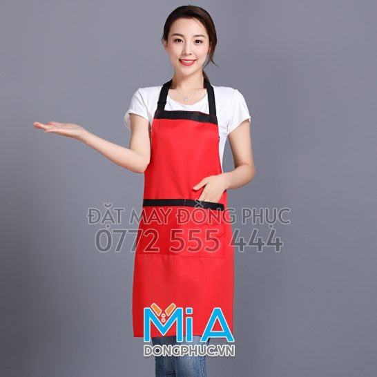 Xưởng thêu tạp dề ngắn ở Nam Định