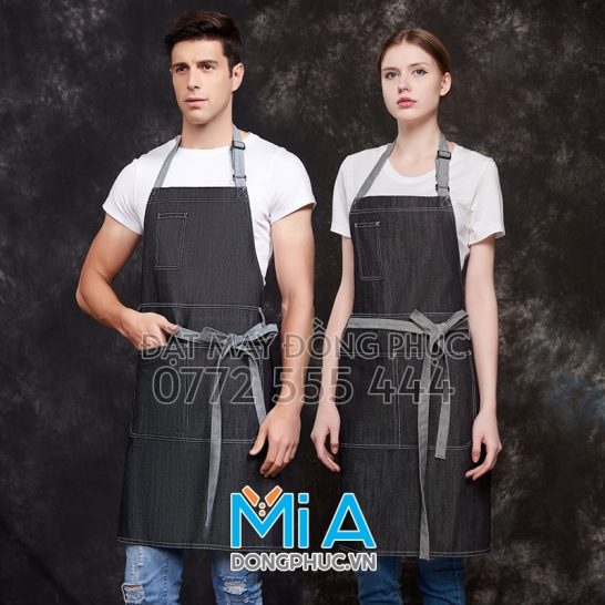 Xưởng thêu tạp dề bếp tại An Giang