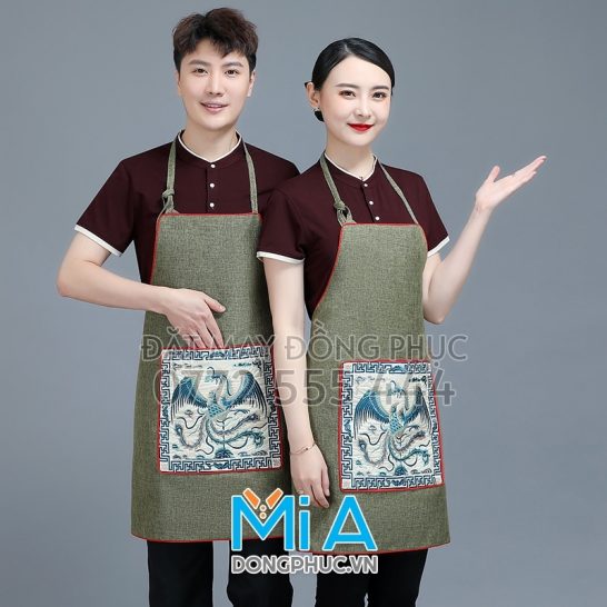 Tạp dề quán cà phê ở Hà Giang