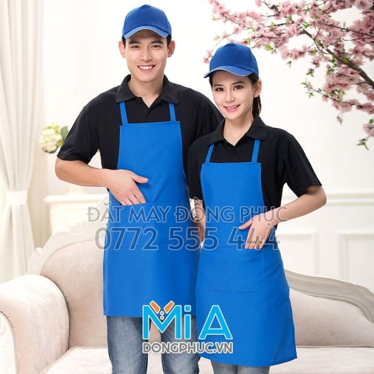 In tạp dề đeo cổ ngay Saigon