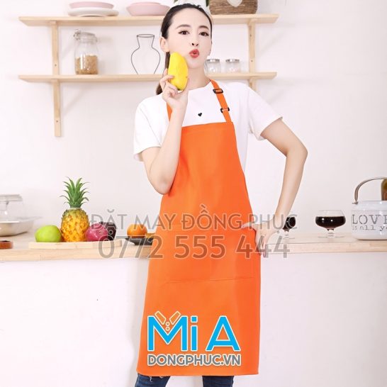 In tạp dề đeo eo ngay Vĩnh Long